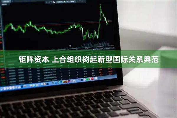 钜阵资本 上合组织树起新型国际关系典范